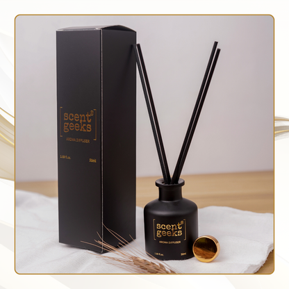 50ml Scent Geeks Oil-Rich Room/Reed Diffuser