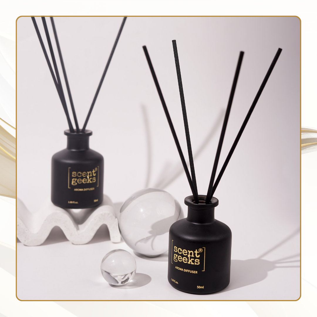50ml Scent Geeks Oil-Rich Room/Reed Diffuser