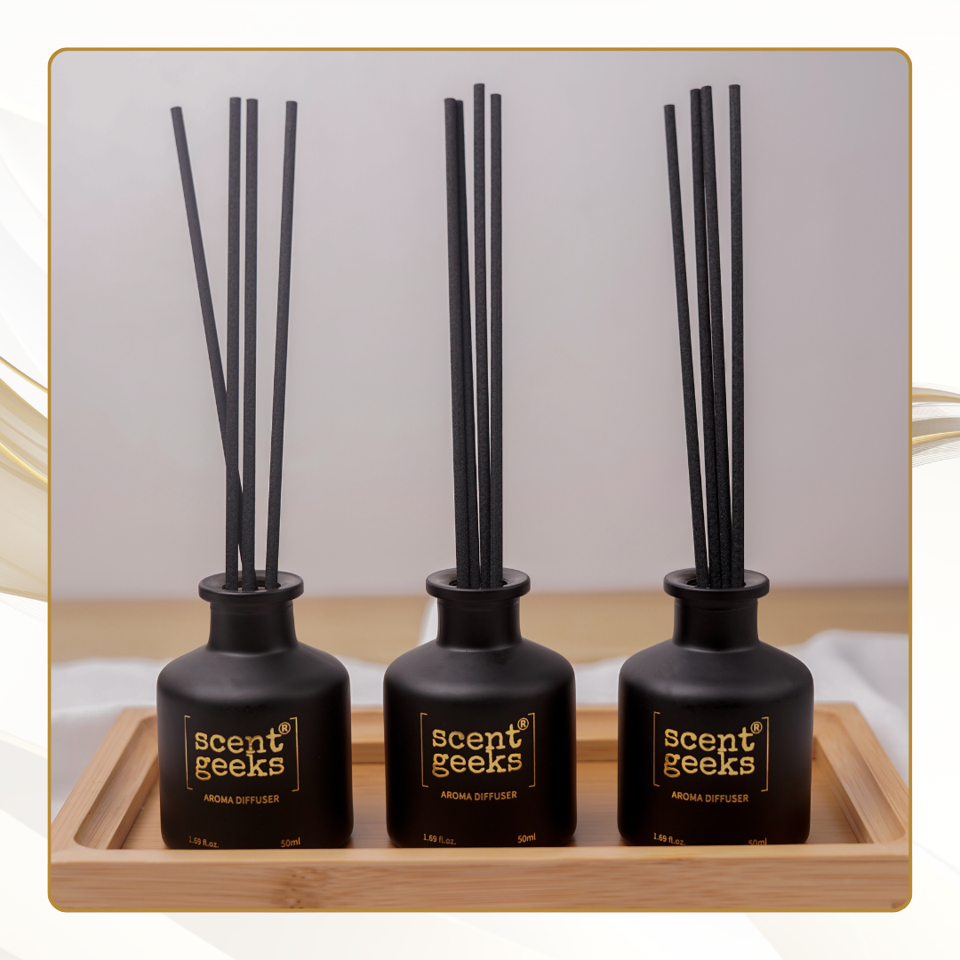 50ml Scent Geeks Oil-Rich Room/Reed Diffuser