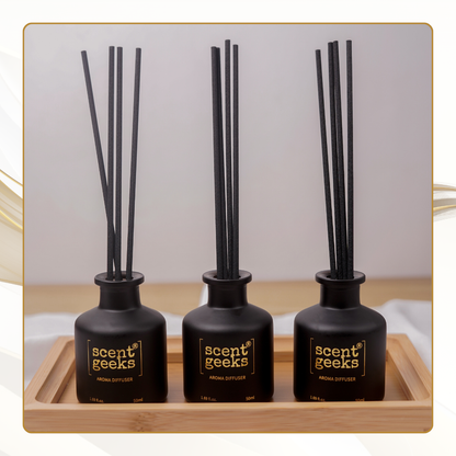50ml Scent Geeks Oil-Rich Room/Reed Diffuser