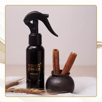 100ml Scent Geeks Room Linen Spray with Patented Odor Eliminator