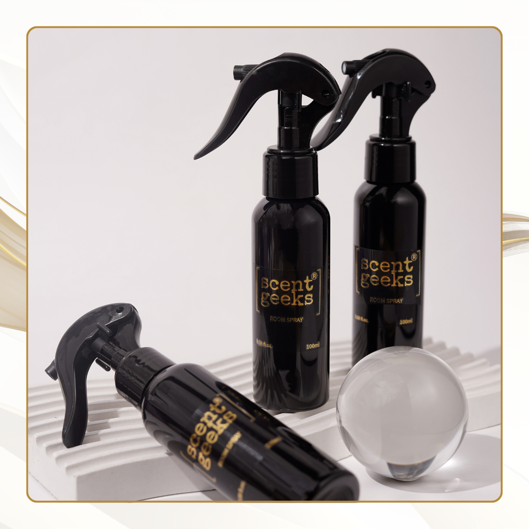 100ml Scent Geeks Room Linen Spray with Patented Odor Eliminator